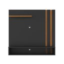 Ver imagem 2 de Painel Suspenso Para TV Até 32" Light Prado - Preto / Freijó