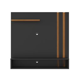 Painel Suspenso Para TV Até 32" Light Prado - Preto / Freijó - 2