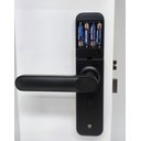 Ver imagem 4 de Fechadura Eletrônica Digital Biométrica Beluni New Black Tuya Smart Wifi 422