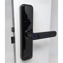 Ver imagem 3 de Fechadura Eletrônica Digital Biométrica Beluni New Black Tuya Smart Wifi 422