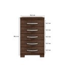 Ver mais imagens de Guarda-Roupa Casal 6 Portas 2 Gavetas e Cômoda 5 Gavetas Itapema Marrom/Malbec