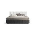 Ver imagem 1 de Cabeceira p/ Cama King Lambri Painel MDF Modular 3M 198x90cm:Branco