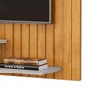 Painel Tv 55 Pol 134cm Ripado David D04 Cedro/bali - Mpozenato - 7