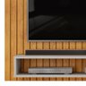 Painel Tv 55 Pol 134cm Ripado David D04 Cedro/bali - Mpozenato - 9