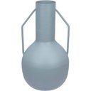 Ver imagem 1 de Vaso Decorativo Enfeite Casa Aparador Garrafa Home&co Metal 20x11x11cm Cinza