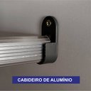 Ver imagem 4 de Guarda-Roupas 6 Portas 2 Gavetas Delta com Espelho Cinamomo/Off White