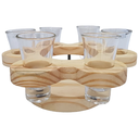 Ver imagem 2 de Suporte Redondo para Destilados com 6 Copos