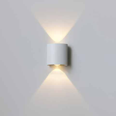 Arandela Impermeável 2w, Luz Amarela, Parede, Pibaogu