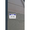 Ver imagem 2 de Placa - Não fume nesta Área  - 20cm x 15cm