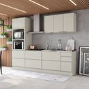 Ver imagem 1 de Cozinha Compacta 4 Peças em MDF com Torre Quente e Tampo Areia Fineze