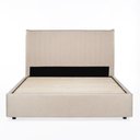 Ver imagem 1 de Cama Estofada Calla Queen 122 Cm X 180 Cm Bege