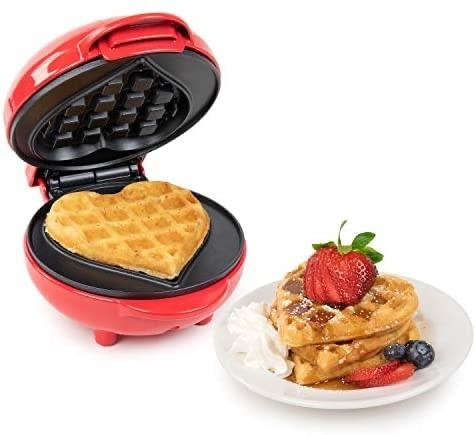 Forma Máquina de Fazer Waffle Grill Panqueca Elétrica 110v - 5