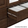 Balcao Madeira Maciça 4 Portas 4 Gavetas 169 Cm 8929 Cafe Milani Store - 6