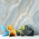 Ver imagem 2 de Papel de Parede Mural Mármore Efeito Liquido Gh Papel de Parede 3,3m