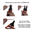 Ver imagem 3 de Alicate decapador de cabos de energia solar IWISS LA-2546B