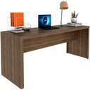Ver imagem 1 de Mesa para Escritório Escrivaninha 180 Cm Nogal