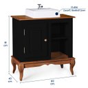 Ver imagem 5 de Gabinete para Banheiro 1 Porta com Cuba Dália 3051