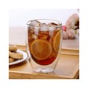 Ver imagem 3 de Kit 06 Copos de Vidro Duplo Borossilicado Agua Suco 450ml