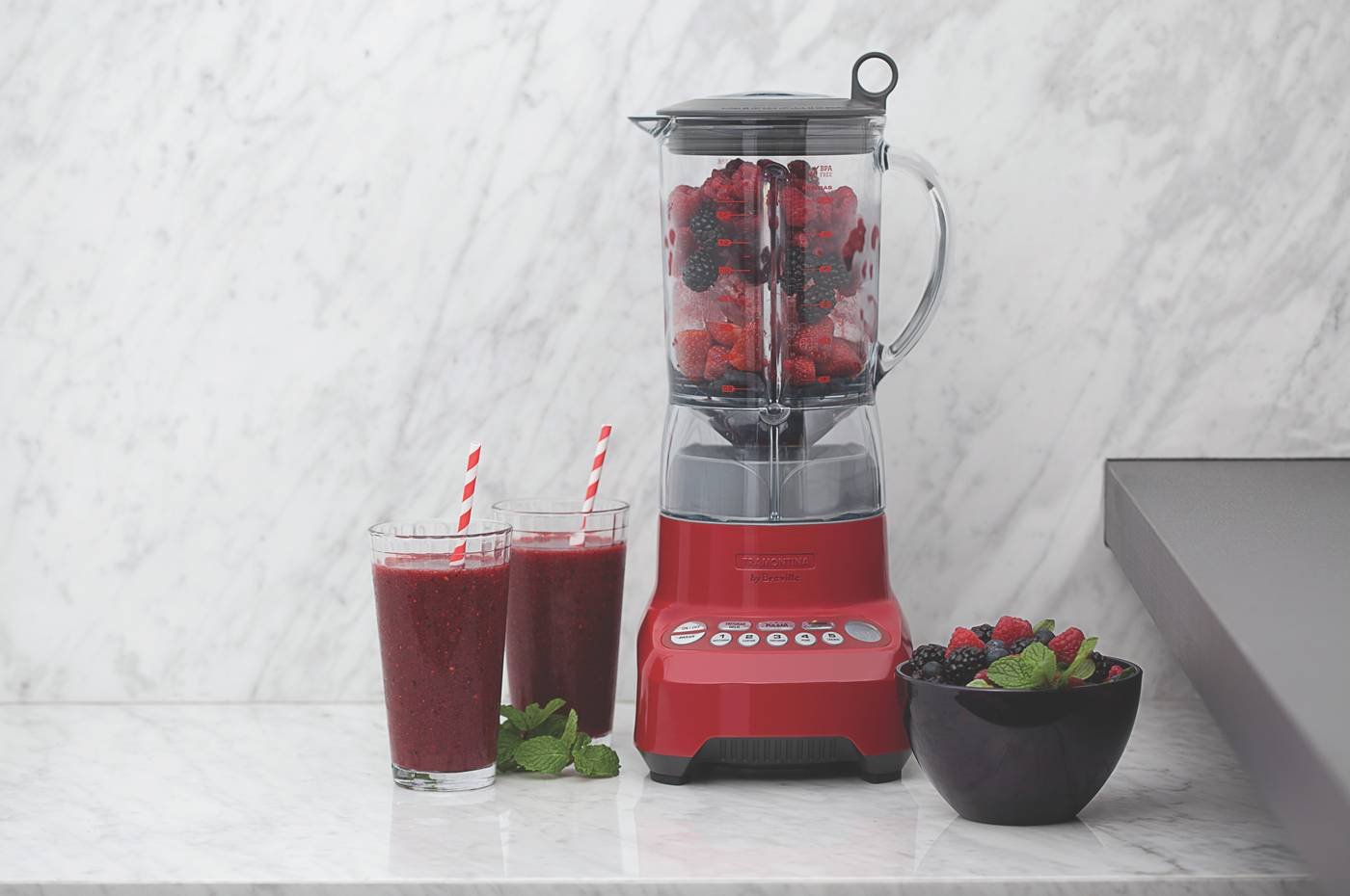 Liquidificador Breville Gourmet Vermelho 1100w 1,5l 220v Tramontina 69005022 - 7