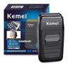 Barbeador Km-1102 Shaver Elétrico sem Fio Kemei 2 Lâminas - 1