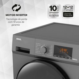 Lava e Seca Eos 10kg Power Wash Titanium Elr2107lst 220v - 5