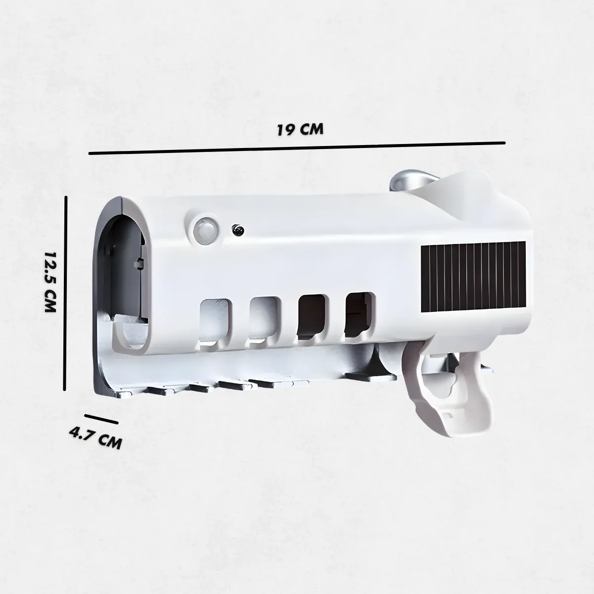Suporte Dispenser Esterilizador Uv Escova e Creme Dental - 8
