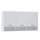 Ver imagem 1 de Armário Aéreo Maleiro Modulado 165cm 3 Portas Alpes Luciane Móveis