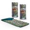 Kit 2 Colchonetes Saco de Dormir FA Colchões Duocamp Acampamento Camping Solteiro 185x65cm - 1
