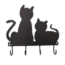 Ver imagem 4 de Porta Chaves Gatinhos em Chapa de Ferro