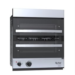 Churrasqueira a Gas de Embutir Venax Top Chef 3 Inox 220v - 3