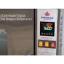 Ver imagem 7 de Kit Forno Turbo Industrial Progás a Gás Prp-5000 Nl New Light com Vapor Bivolt + 5 Esteiras