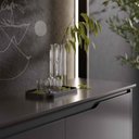 Ver imagem 5 de Aparador Buffet Sala Flow 2 Portas 2 Gavetas com Pés de Madeira - Rede Móveis