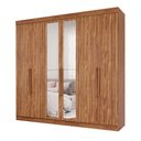 Ver imagem 2 de Guarda Roupa Maite 6 Portas 6 Gavetas e Espelhos MDF