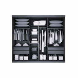 Guarda Roupa Manaus 3 Portas de Correr e 4 Gavetas com Espelho Valverde Canion - 2 Guarda Roupa Manaus 3 Portas de Correr e 4 Gavetas com Espelho Valverde Canion - 2