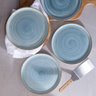 Prato Raso Cerâmica Caoba 27,5cm Azul - 4