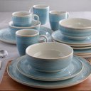 Ver imagem 5 de Prato Raso Cerâmica Caoba 27,5cm Azul