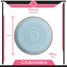 Prato Raso Cerâmica Caoba 27,5cm Azul - 3