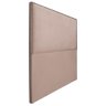 Cabeceira King 195 Cm Cama Box Suede Rosê - 1
