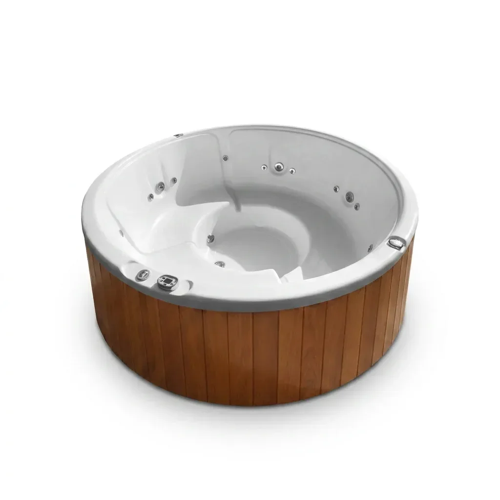 Ver mais imagens de Spa com Hidromassagem Redondo Flora Top Line Ouro Fino com Aquecedor e Cromoterapia LED Gel Coat Branco 220V