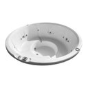 Ver imagem 7 de Spa com Hidromassagem Redondo Flora Top Line Ouro Fino com Aquecedor e Cromoterapia LED Gel Coat Branco 220V
