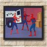Quadro Com Moldura - Homem Aranha: Meme - Pequeno - 1