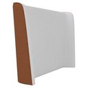 Ver imagem 5 de Cama Japonesa com Cabeceira Corea King Courino Caramelo / Bouclé Suave Off White - Sallar Home