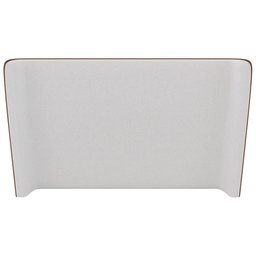 Cama Japonesa com Cabeceira Corea King Courino Caramelo / Bouclé Suave Off White - Sallar Home - 7