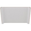 Ver imagem 7 de Cama Japonesa com Cabeceira Corea King Courino Caramelo / Bouclé Suave Off White - Sallar Home