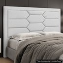 Ver imagem 2 de Cabeceira Cama Box Casal King 195cm Texas P02 Linho Cinza Claro - Mpozenato
