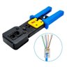 Alicate Crimpar Cabo de Rede Cabo Conector Rj45, Rj12 e Rj11 - 4