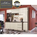 Ver imagem 2 de Cozinha Modulada ATHENA - 4 Peças Completa 10 PT 3 GV Itaúba Crema - Megasul