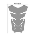 Ver imagem 2 de Adesivo Resinado Protetor de Tanque Moto Honda Universal Preto Teu Adesivo