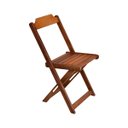 Ver imagem 1 de Kit 4 Cadeiras de Madeira Dobravel Mel