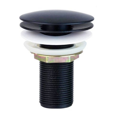 Válvula Click De Banheiro Lavatório 7/8 Maior E312 Preta Luuk Young